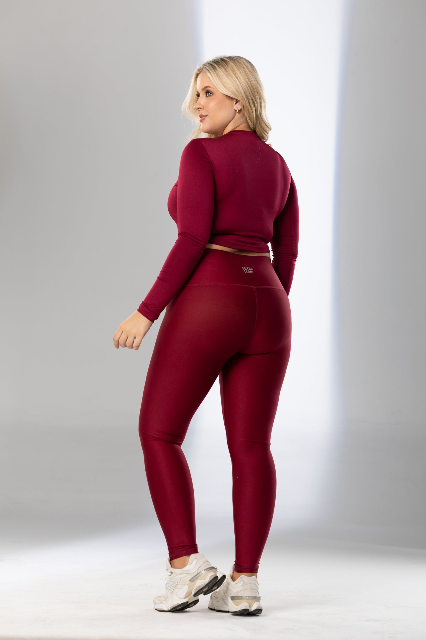 Crew Neck Crop Top - Pet Hair Resistant