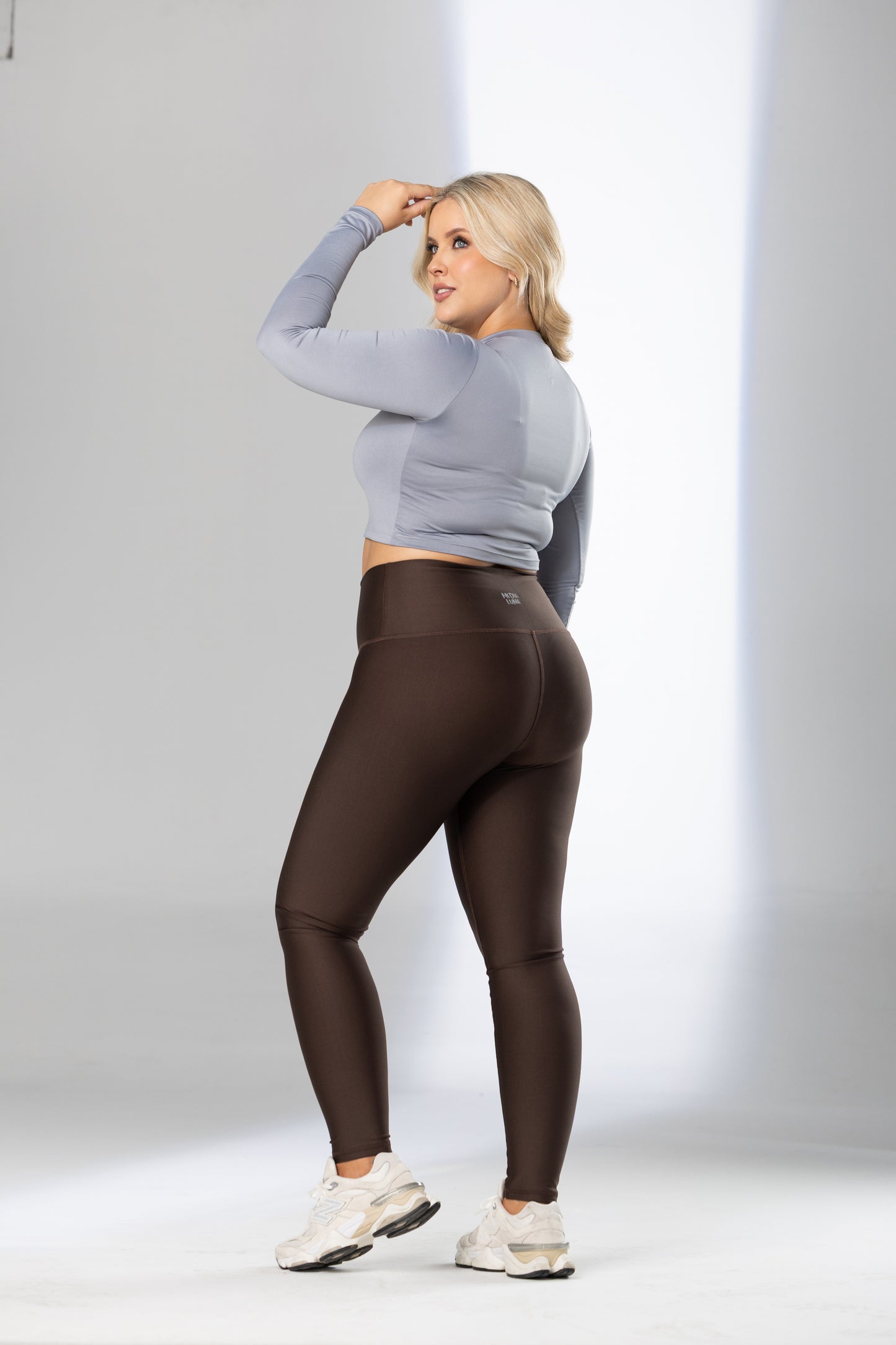 Crew Neck Crop Top - Pet Hair Resistant